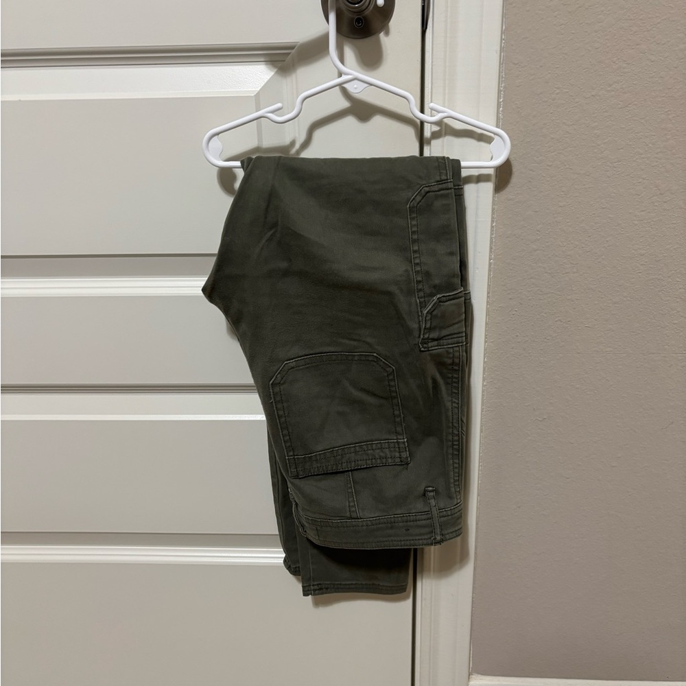 Olive Green Cargo Pants
